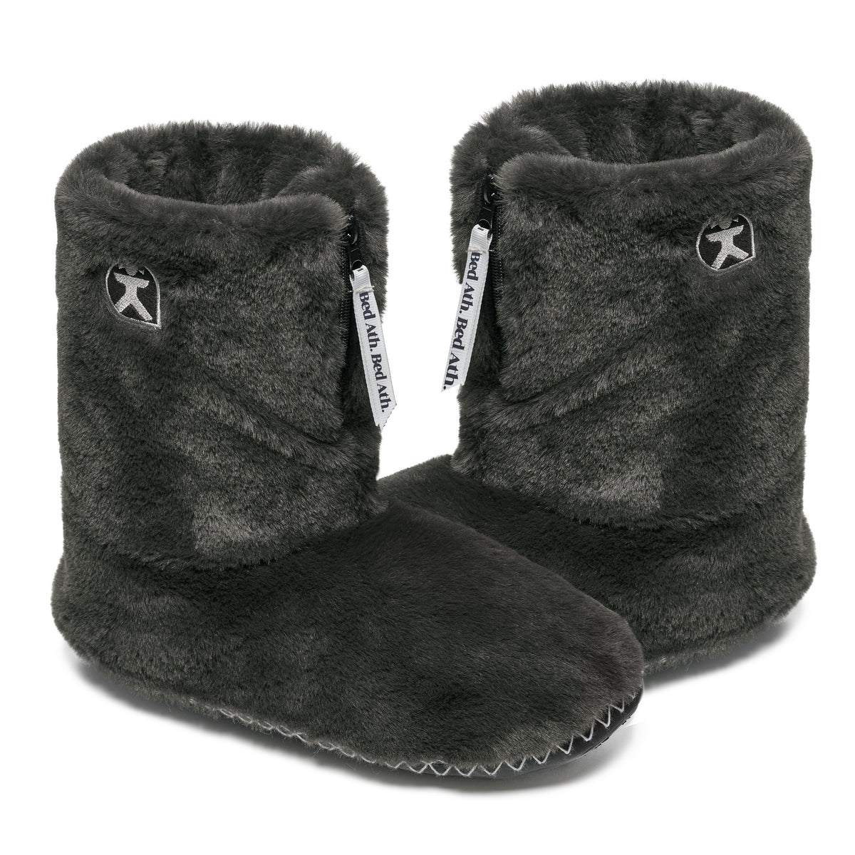 fleece lined mens sherpa slipper boots