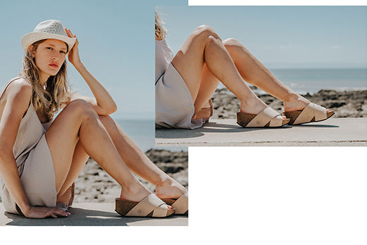 Time to get your toes out! In Vegan summer Sandals!