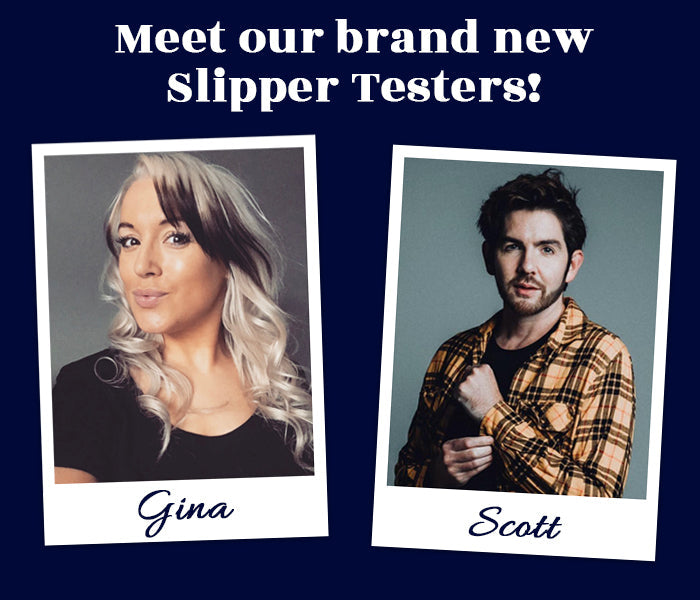 Our new slipper testers