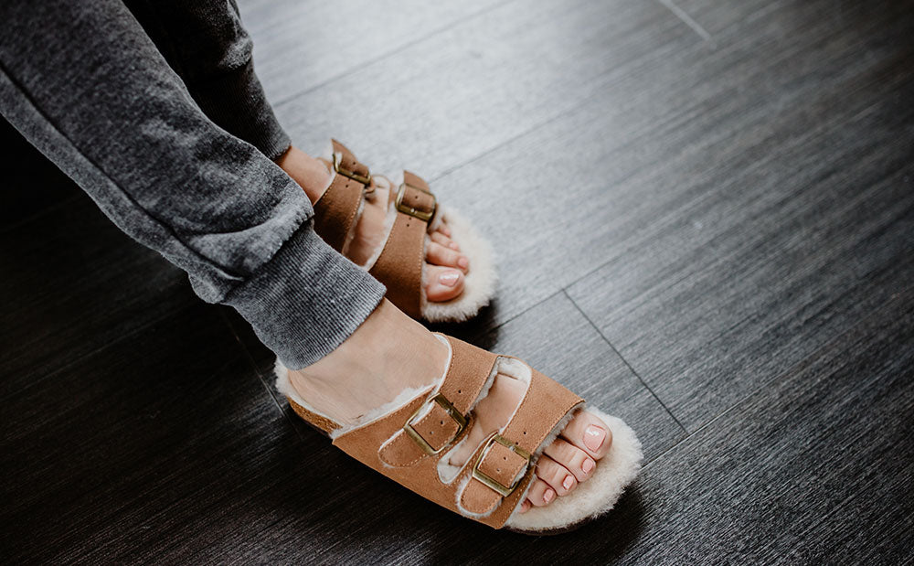 Mabel slider sandals