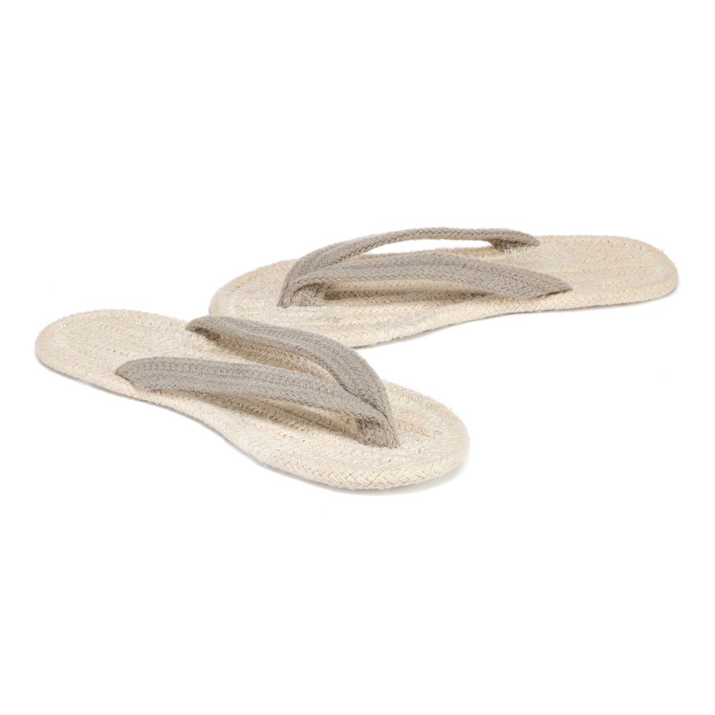 Agnetha Lightgrey Pair of Slippers