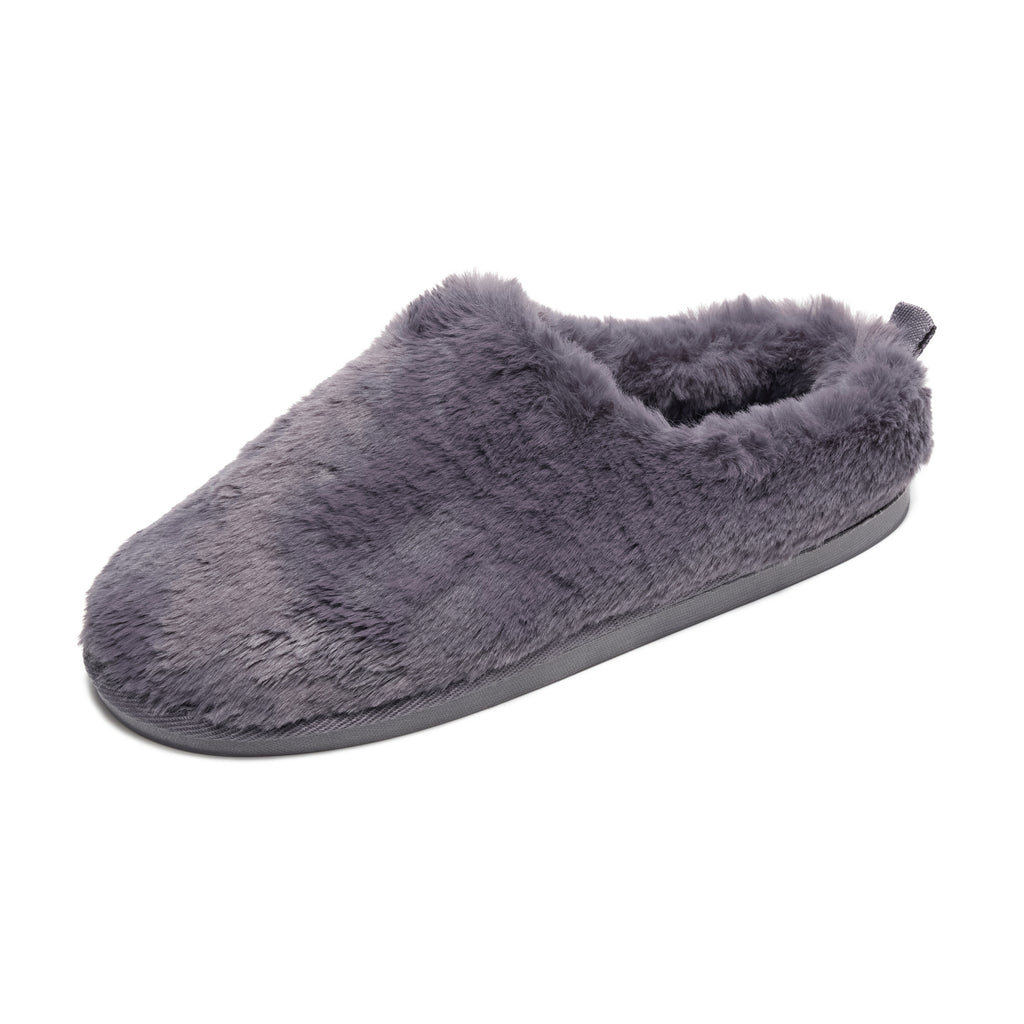 Picture of Ariana Ink Coloured Slipper from left profile