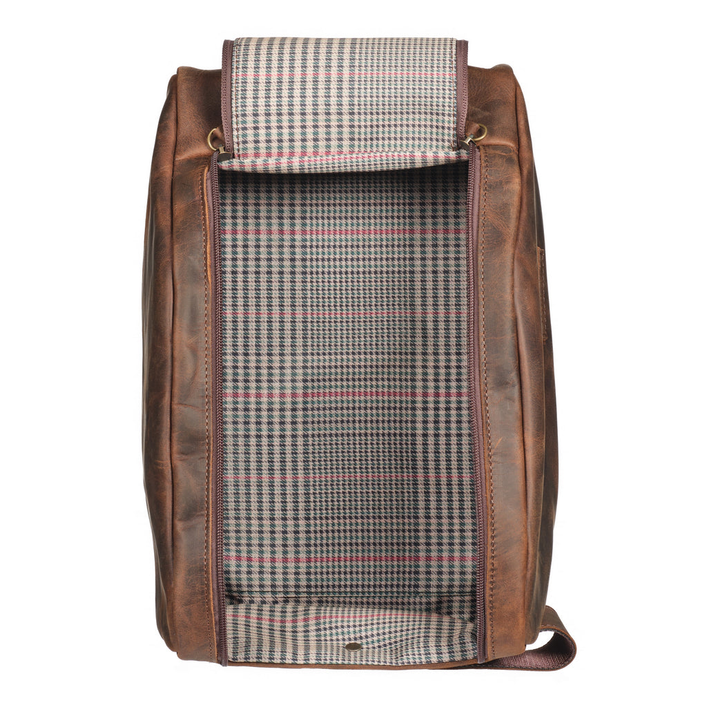 Baggio - Distressed Leather Shoebag