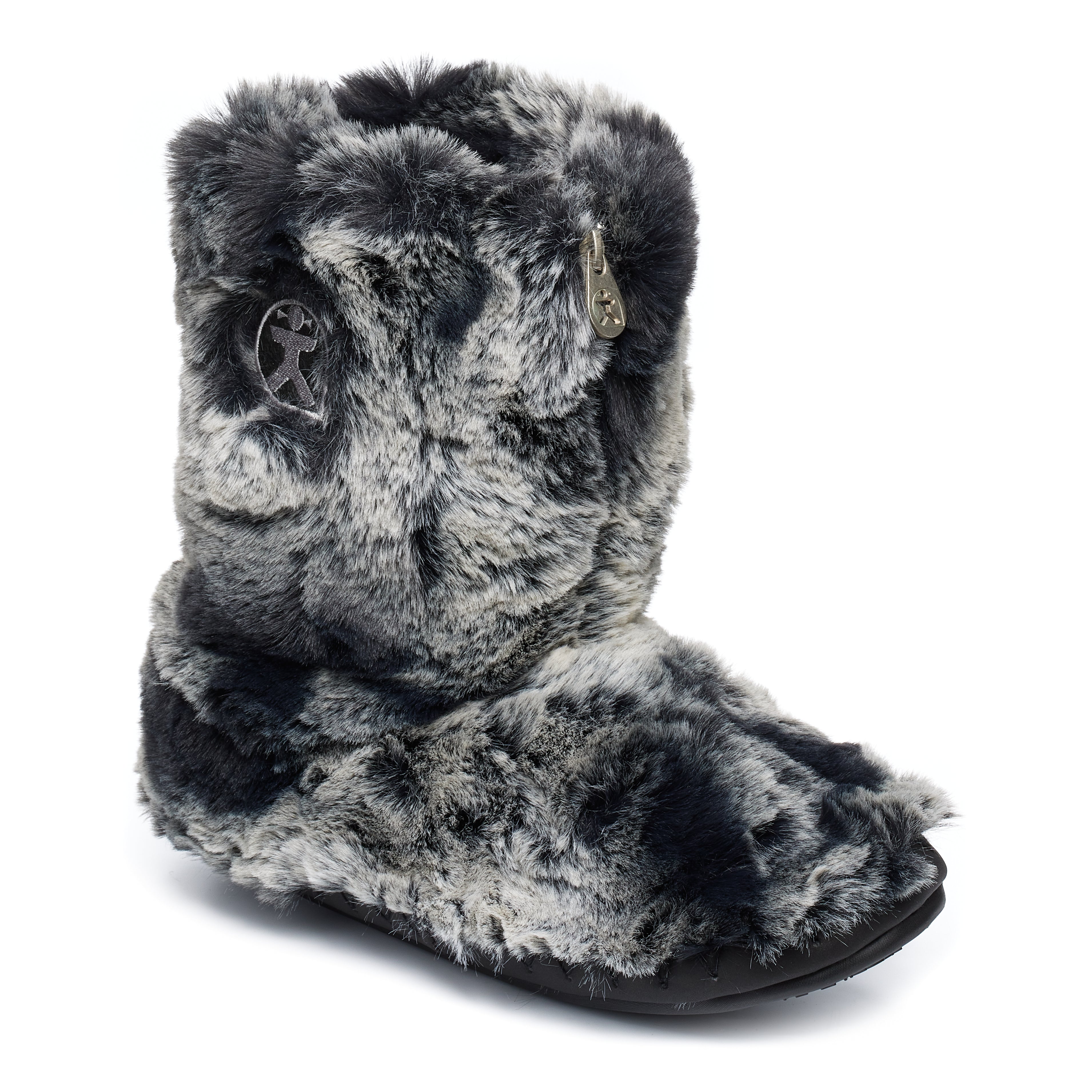 Faux Fur Slipper Bedroom Athletics Cole Slipper Boots Cole Black