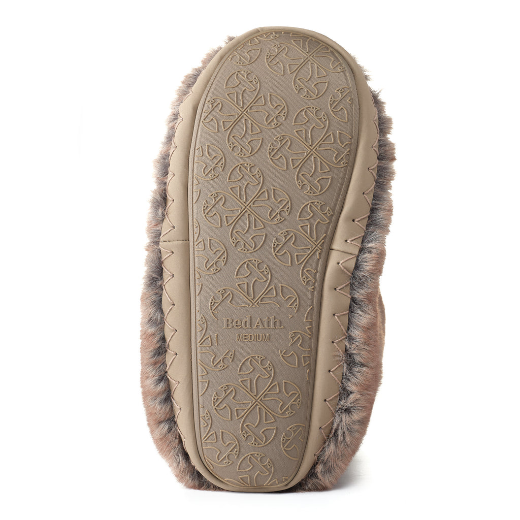 Cole - Luxury Faux Fur Slipper Boot - Sable