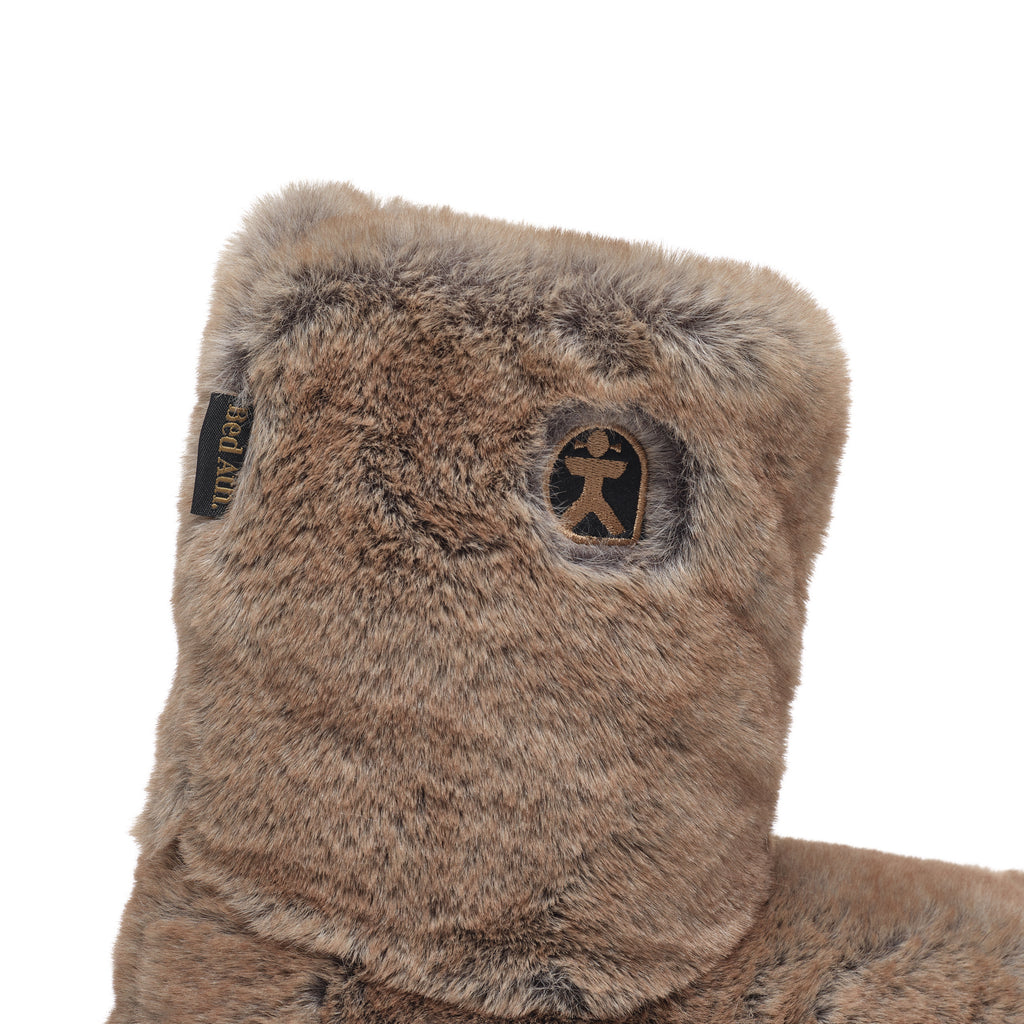Cole - Luxury Faux Fur Slipper Boot - Sable