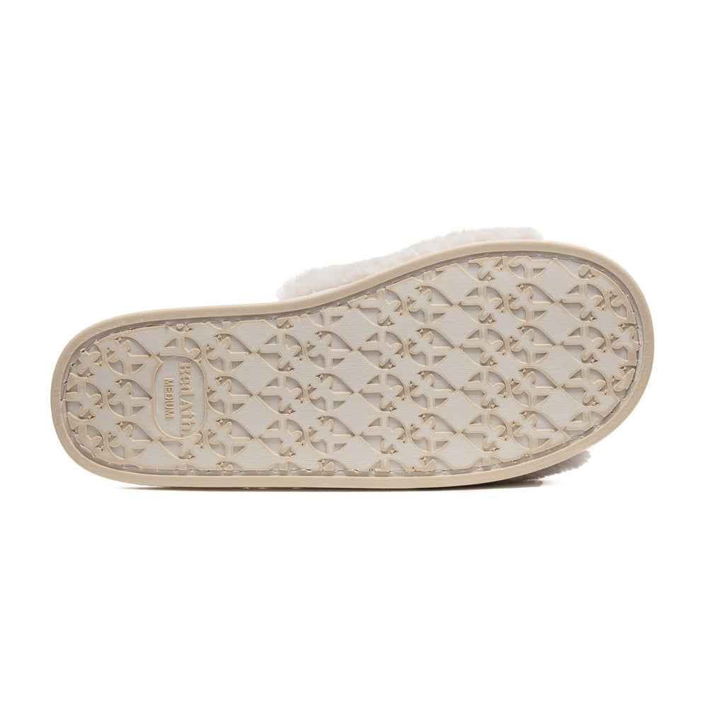 Picture of Erin Light Grey Slipper Sole with Bedroom Athletics logo