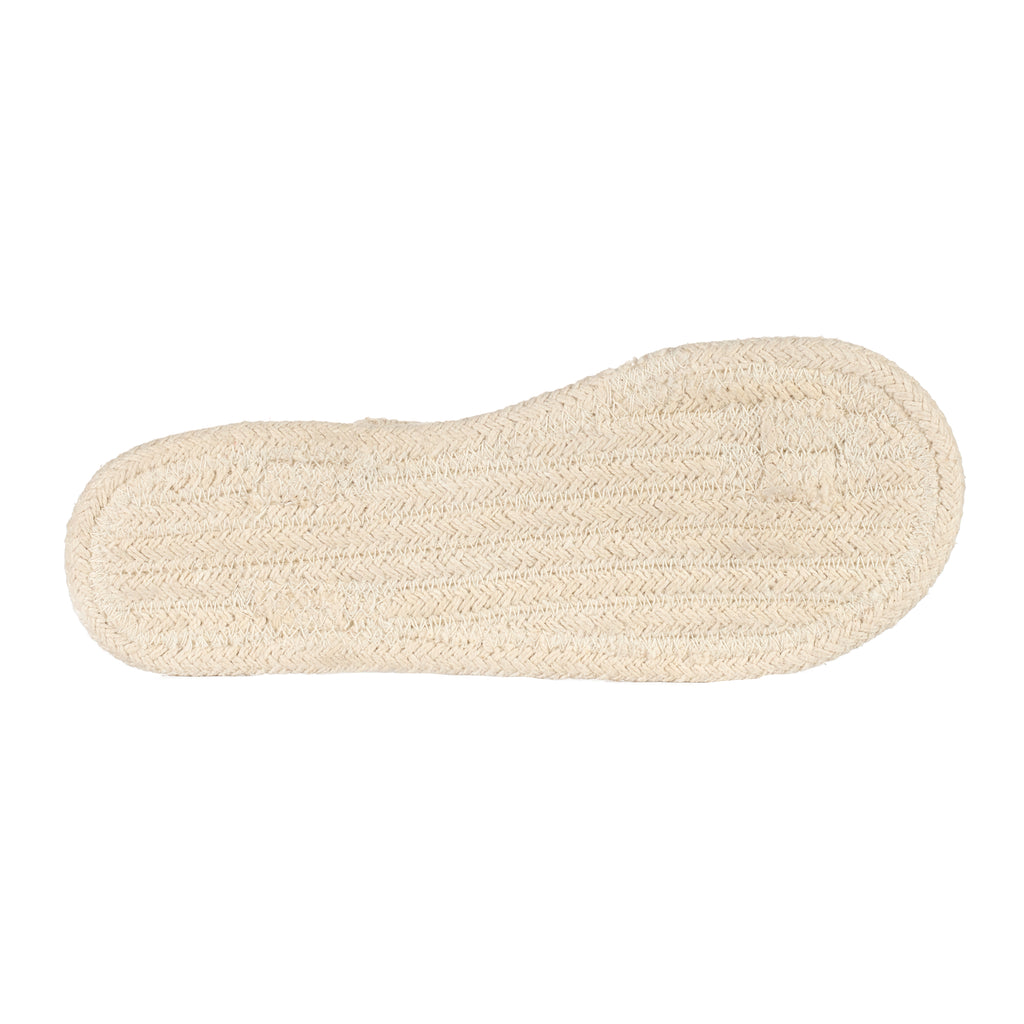 A pair of Frieda natural coloured slippers