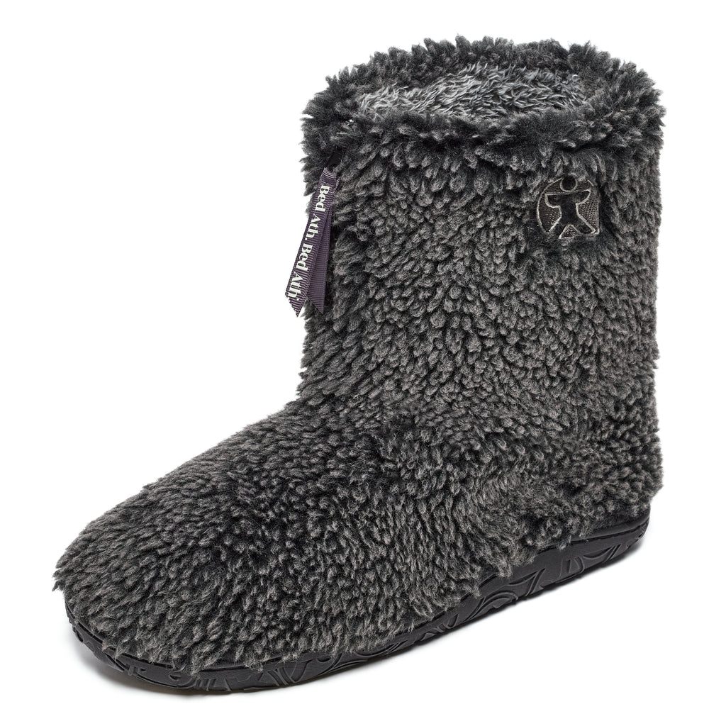 Gosling - Snow Tipped Sherpa Men's Slipper Boot - Washed Black