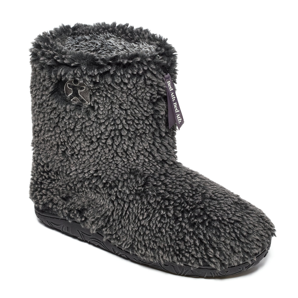 Gosling - Snow Tipped Sherpa Men's Slipper Boot - Washed Black