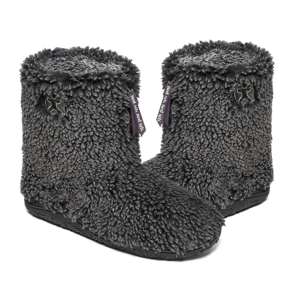 Gosling - Snow Tipped Sherpa Men's Slipper Boot - Washed Black