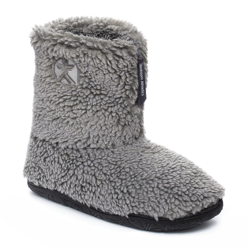Gosling - Snow Tipped Sherpa Men's Slipper Boot - Washed Grey