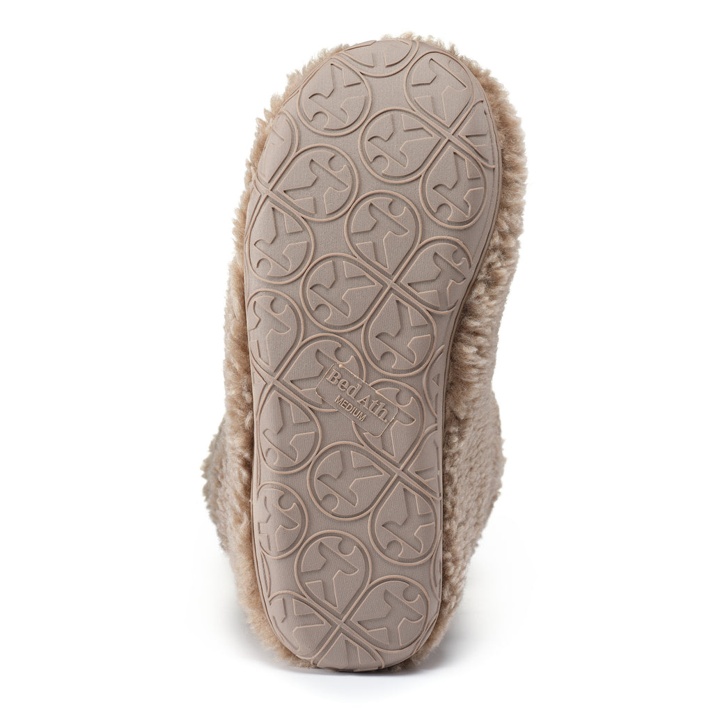 Gosling - Snow Tipped Sherpa Slipper Boot - Washed Taupe