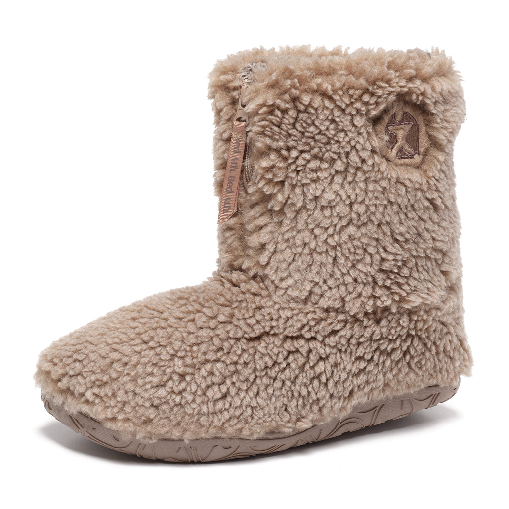Gosling - Snow Tipped Sherpa Slipper Boot - Washed Taupe