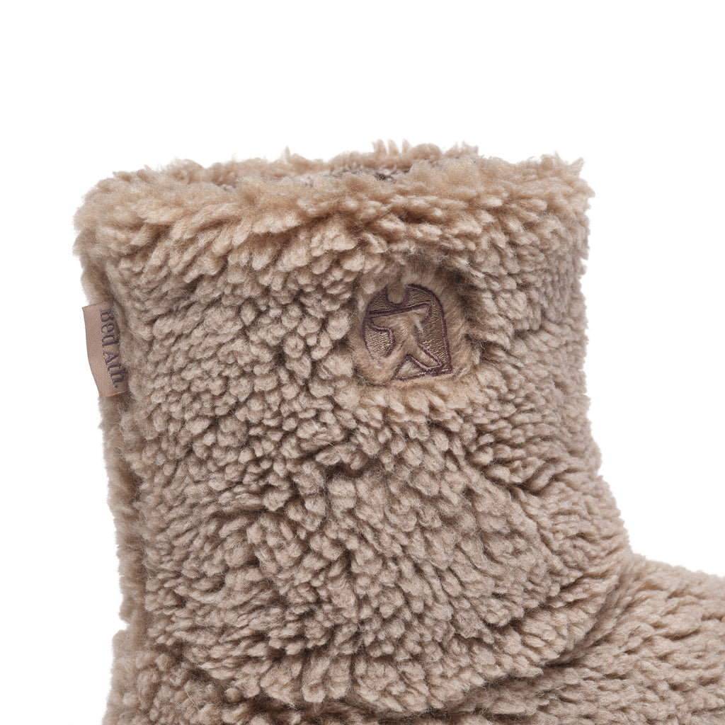 Gosling - Snow Tipped Sherpa Slipper Boot - Washed Taupe