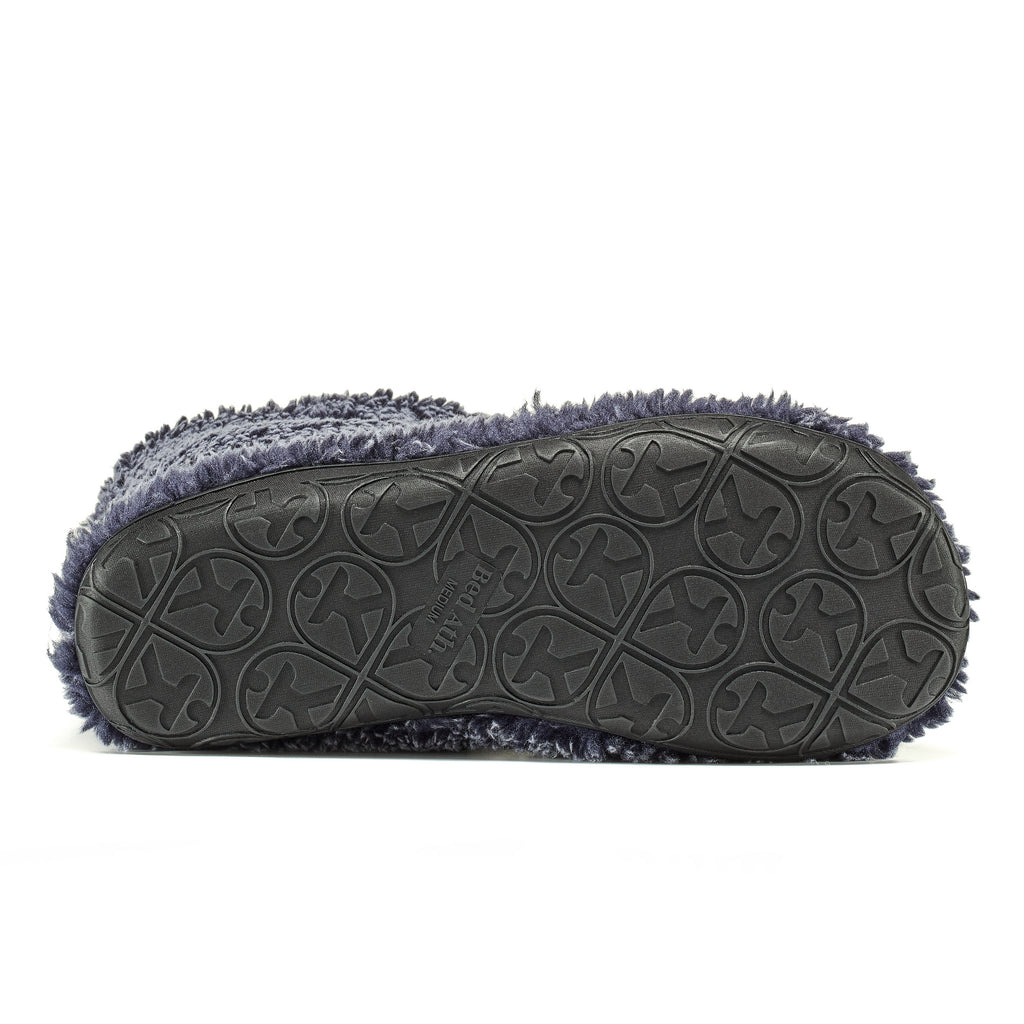 Gosling - 100% Recycled Sherpa Men's Slipper Boot - Snow Tipped Navy