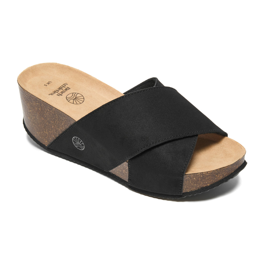 Inis - Wedge Crossover Slider - Black