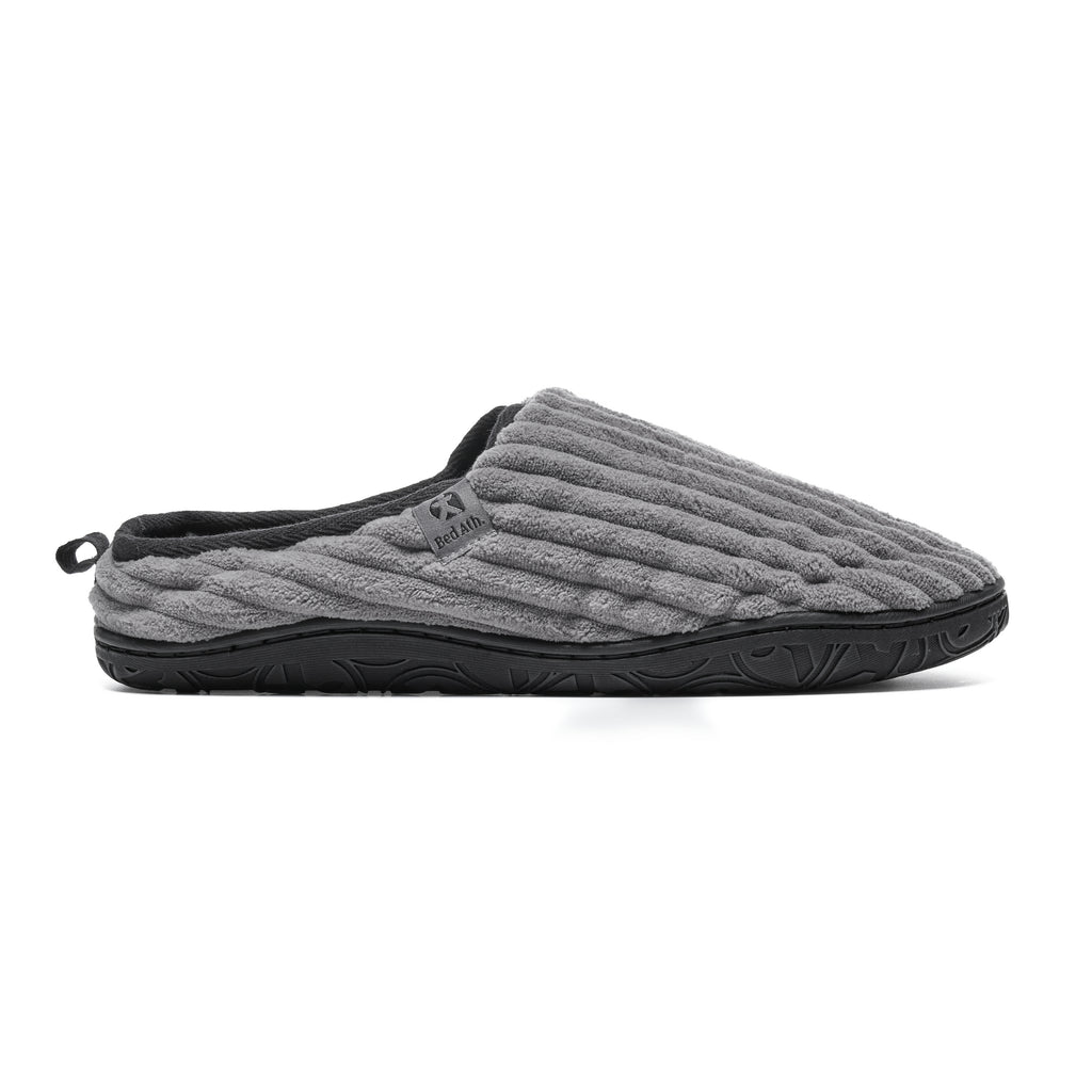 Picture of Jamie Grey slipper from right profile