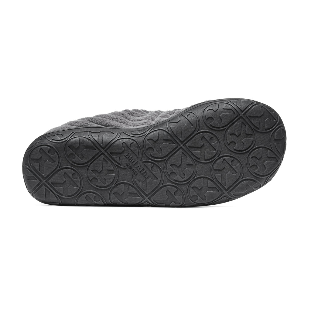 Picture of Jamie Grey slipper sole with Bedroom Athletics logo