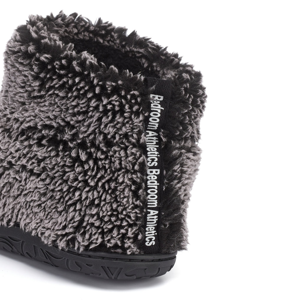 Recycled men's black Slipper Boots