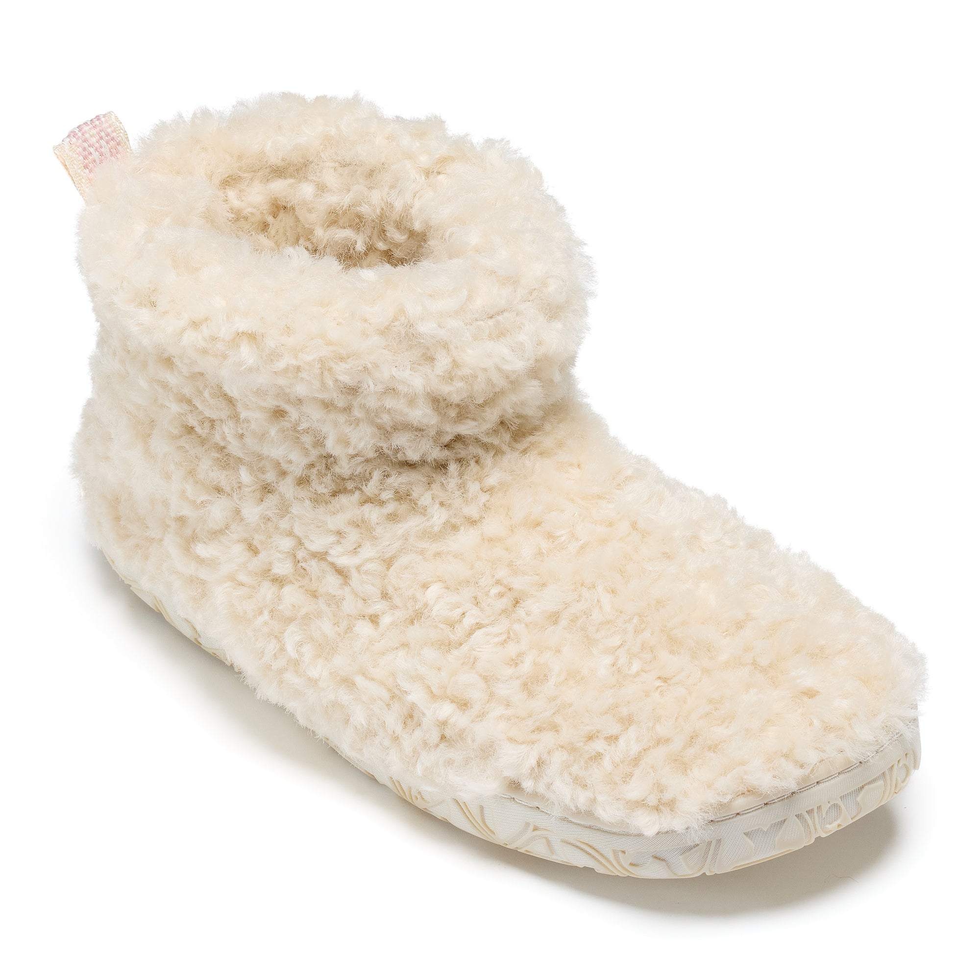 Lauren - Luxury Borg Fleece Short Slipper Boot - Cream – Bedroom Athletics