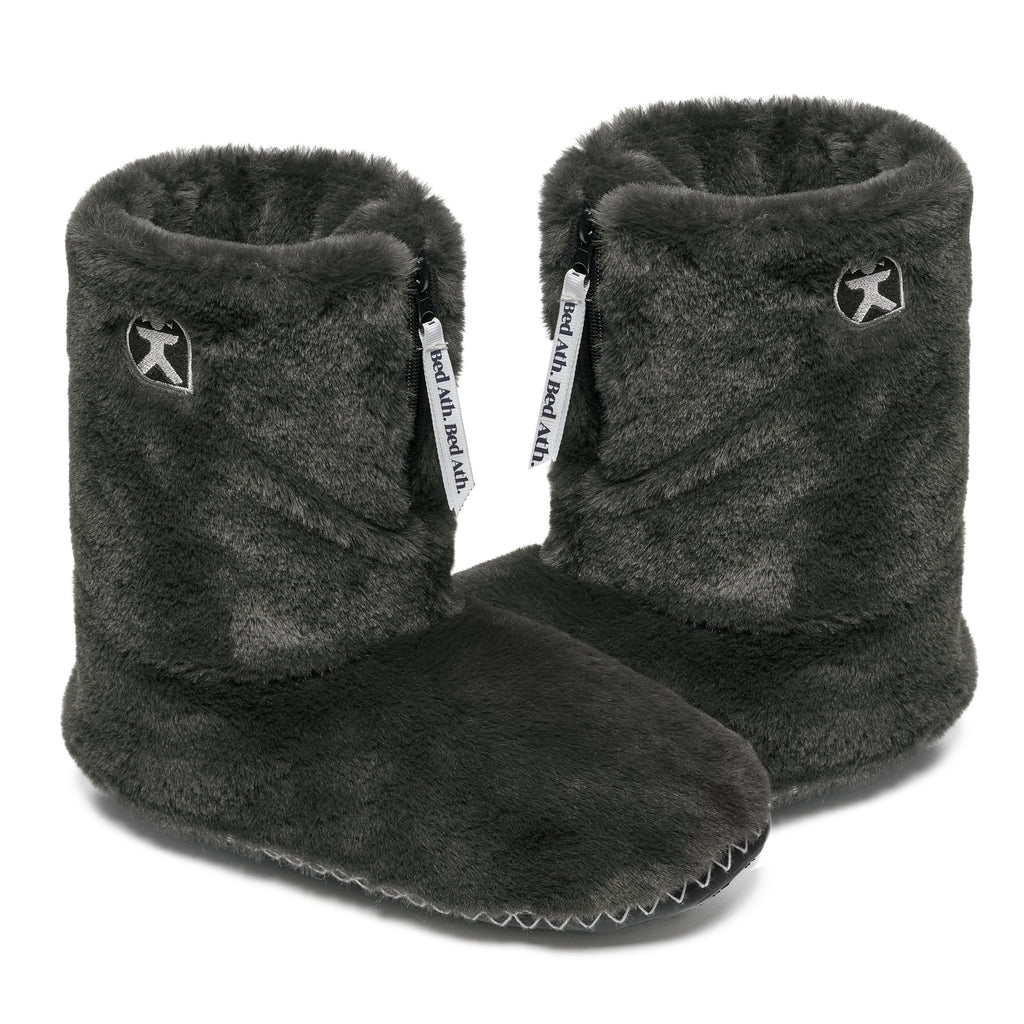 Marilyn Charcoal Slipper Boots