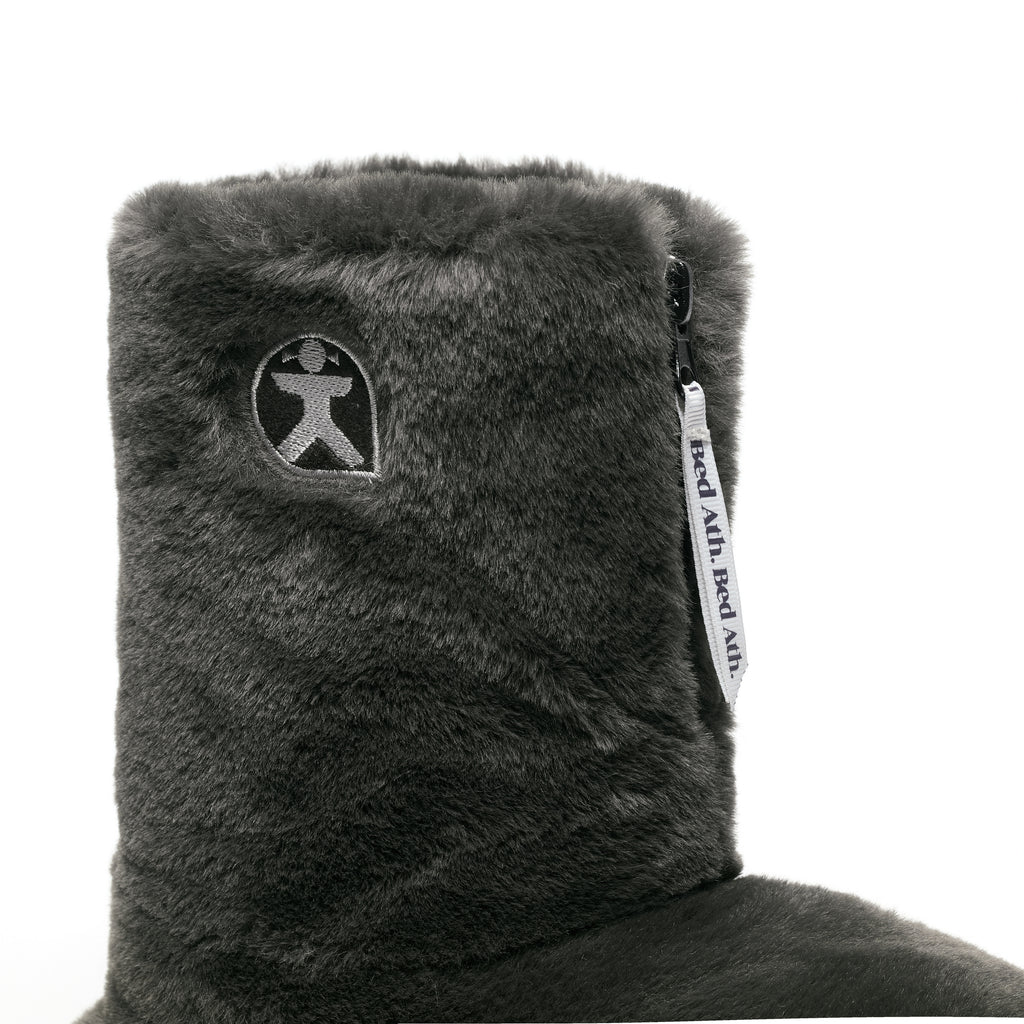 Marilyn Charcoal Slipper Boot