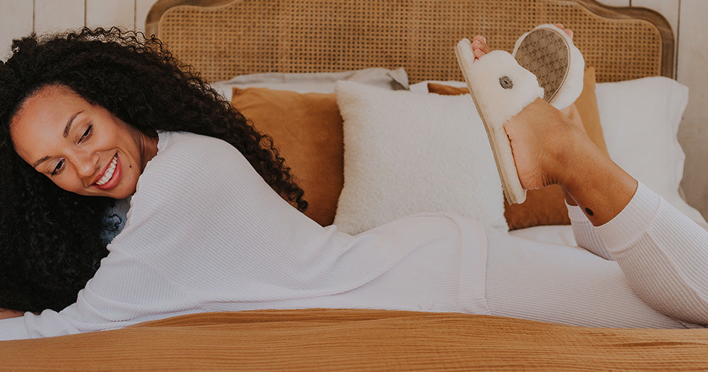 Bedroom Athletics Shop Luxurious Slippers & Loungewear