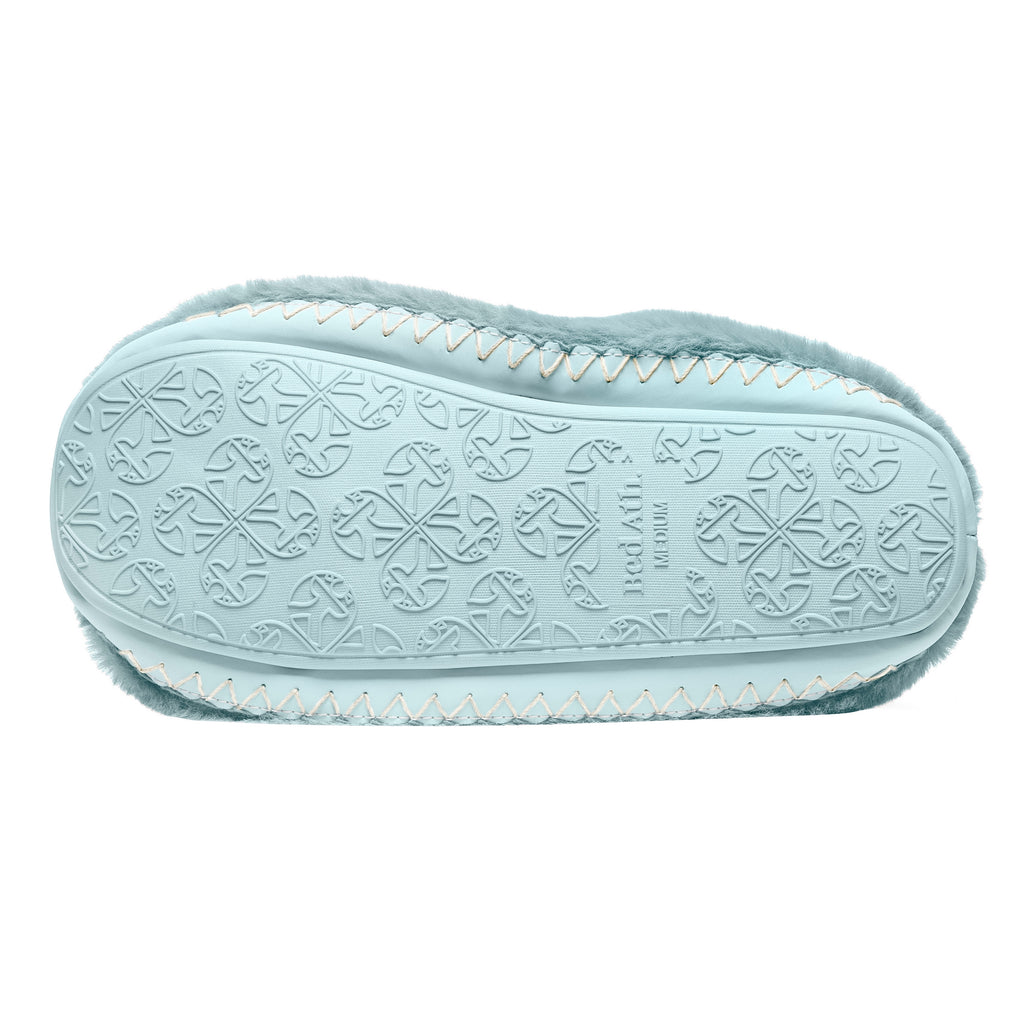 Marilyn Seafoam Slipper Boots Sole with Bedroom Athletics Logo