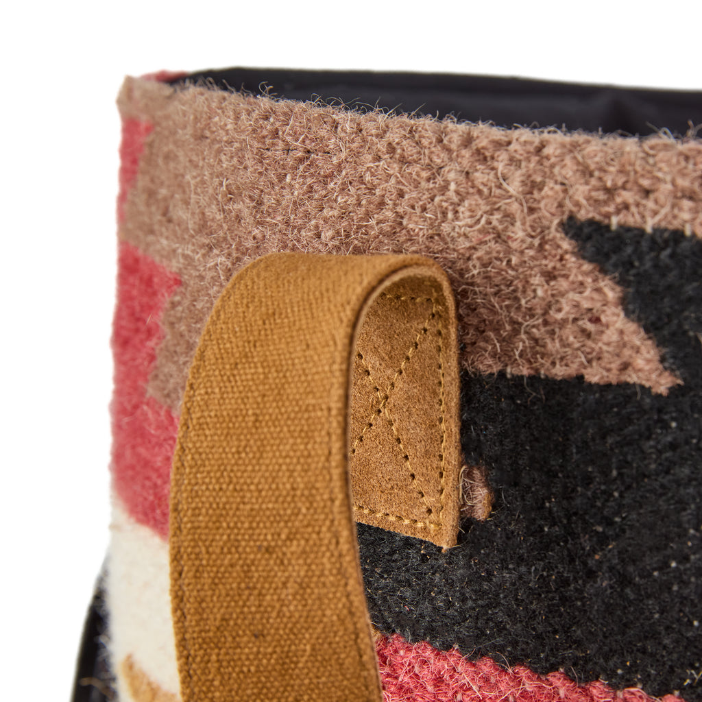 Montreux bag (a multicoloured boho tote bag), close-up detail