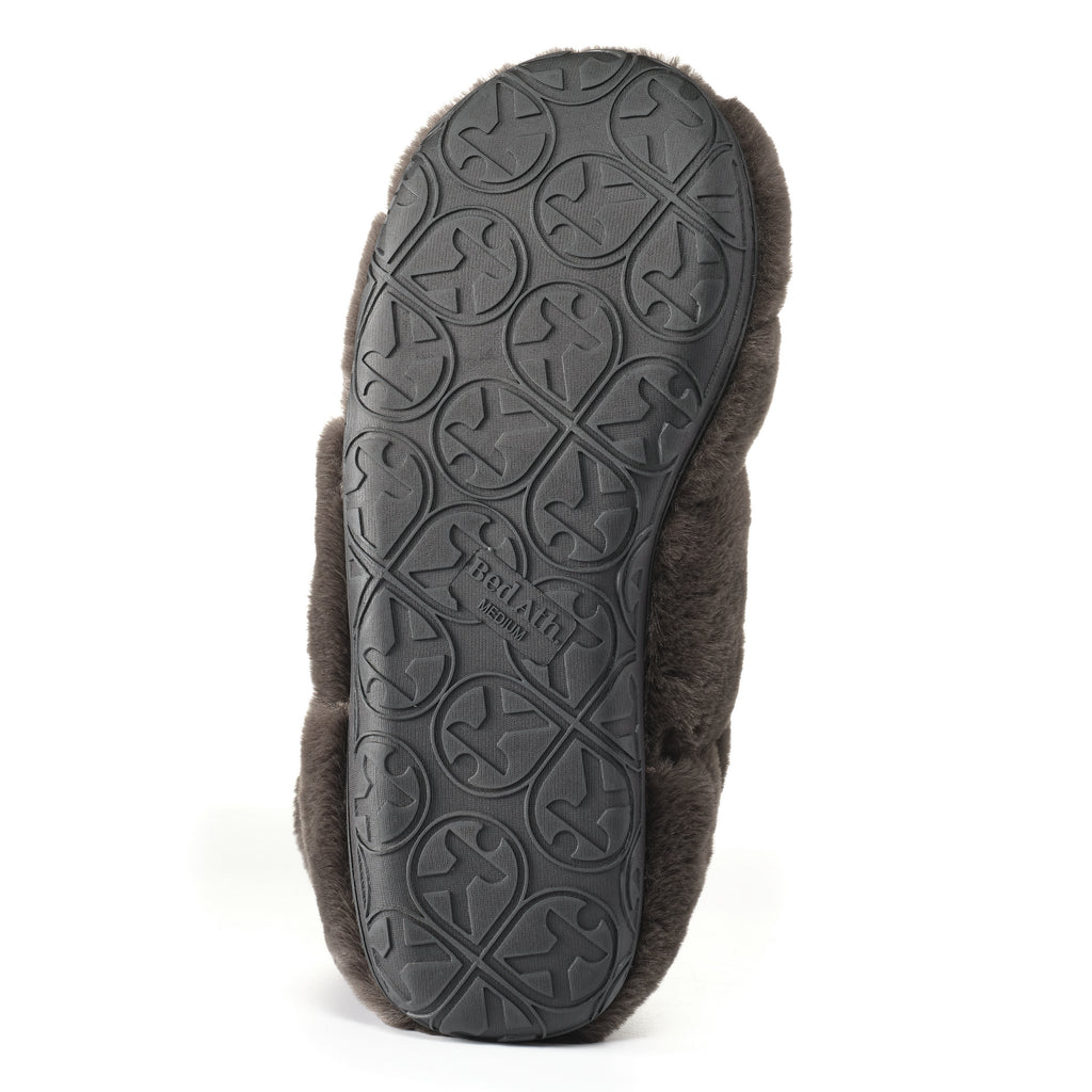Norton - Classic Faux Fur Slipper Boot - Charcoal