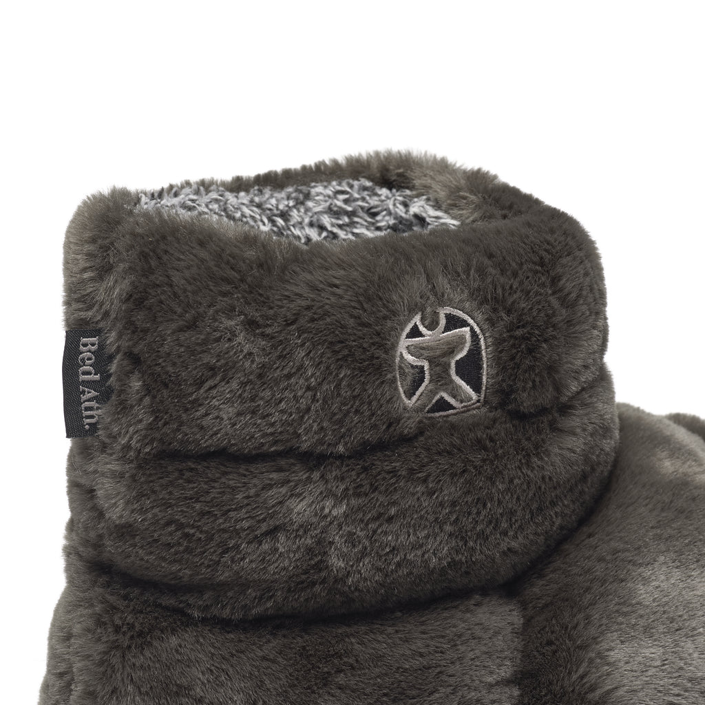 Norton - Classic Faux Fur Slipper Boot - Charcoal