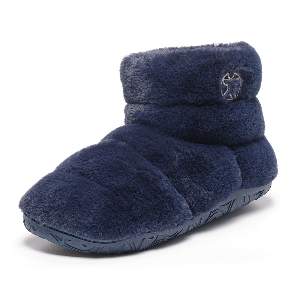 Norton - Classic Faux Fur Slipper Boot - Peacoat Navy