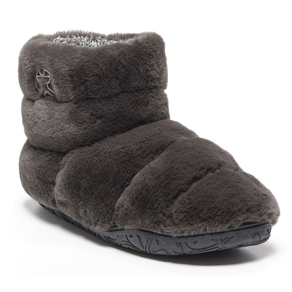 Norton - Classic Faux Fur Slipper Boot - Charcoal