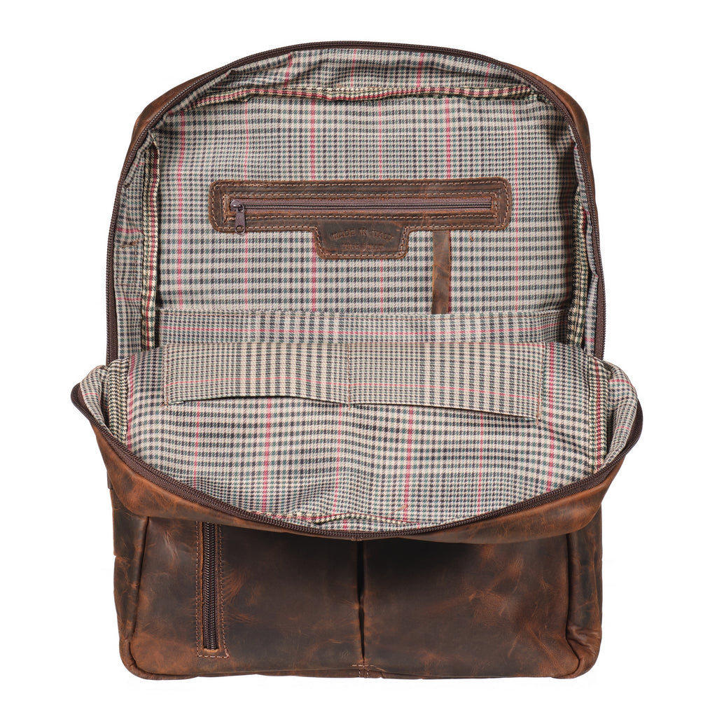 Pirlo - Distressed Leather All Purpose Bag
