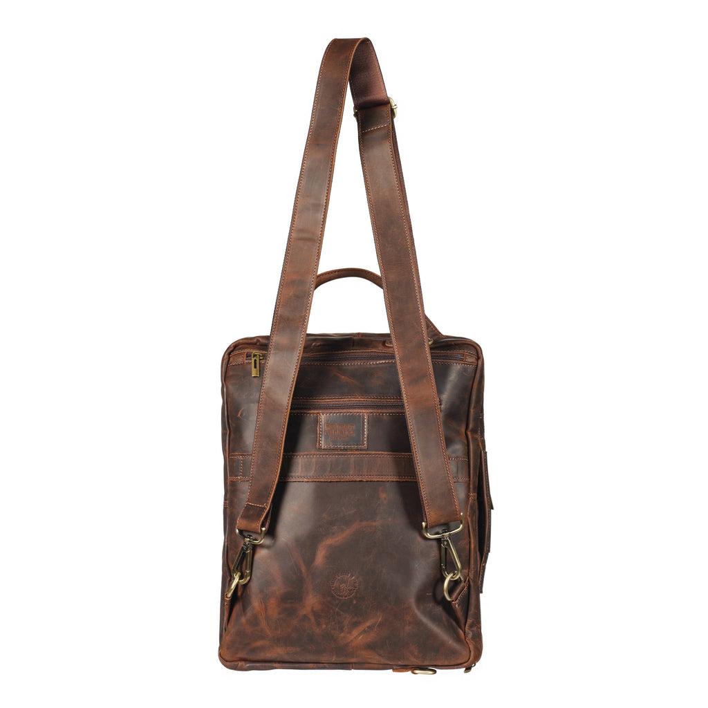 Pirlo - Distressed Leather All Purpose Bag