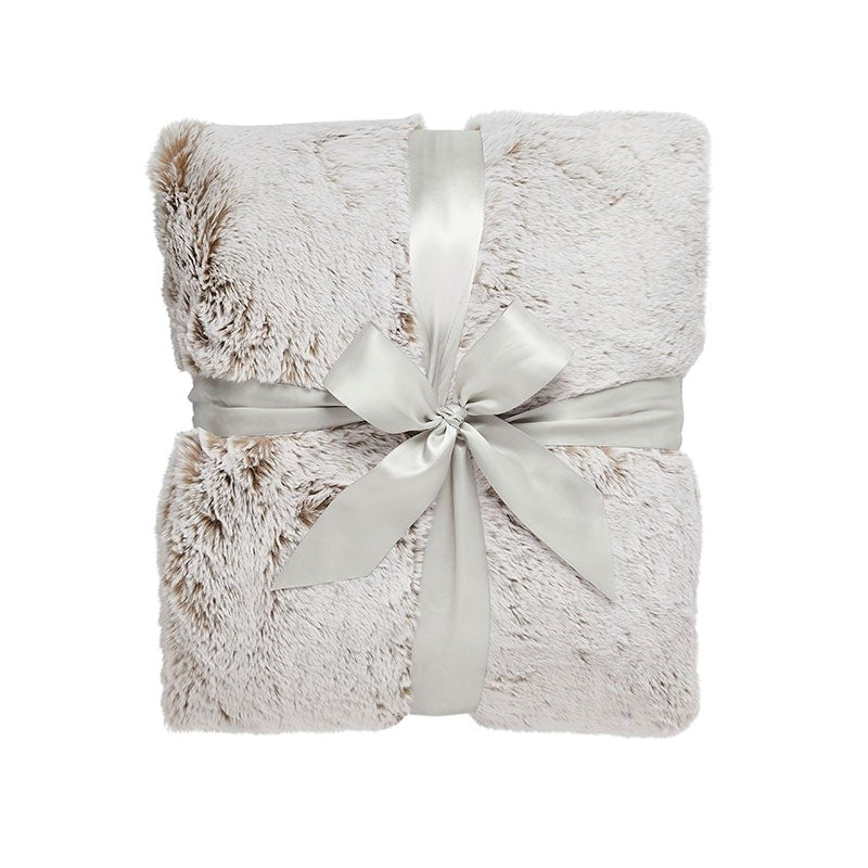 Garland - Luxury Faux Fur Throw - Jackal