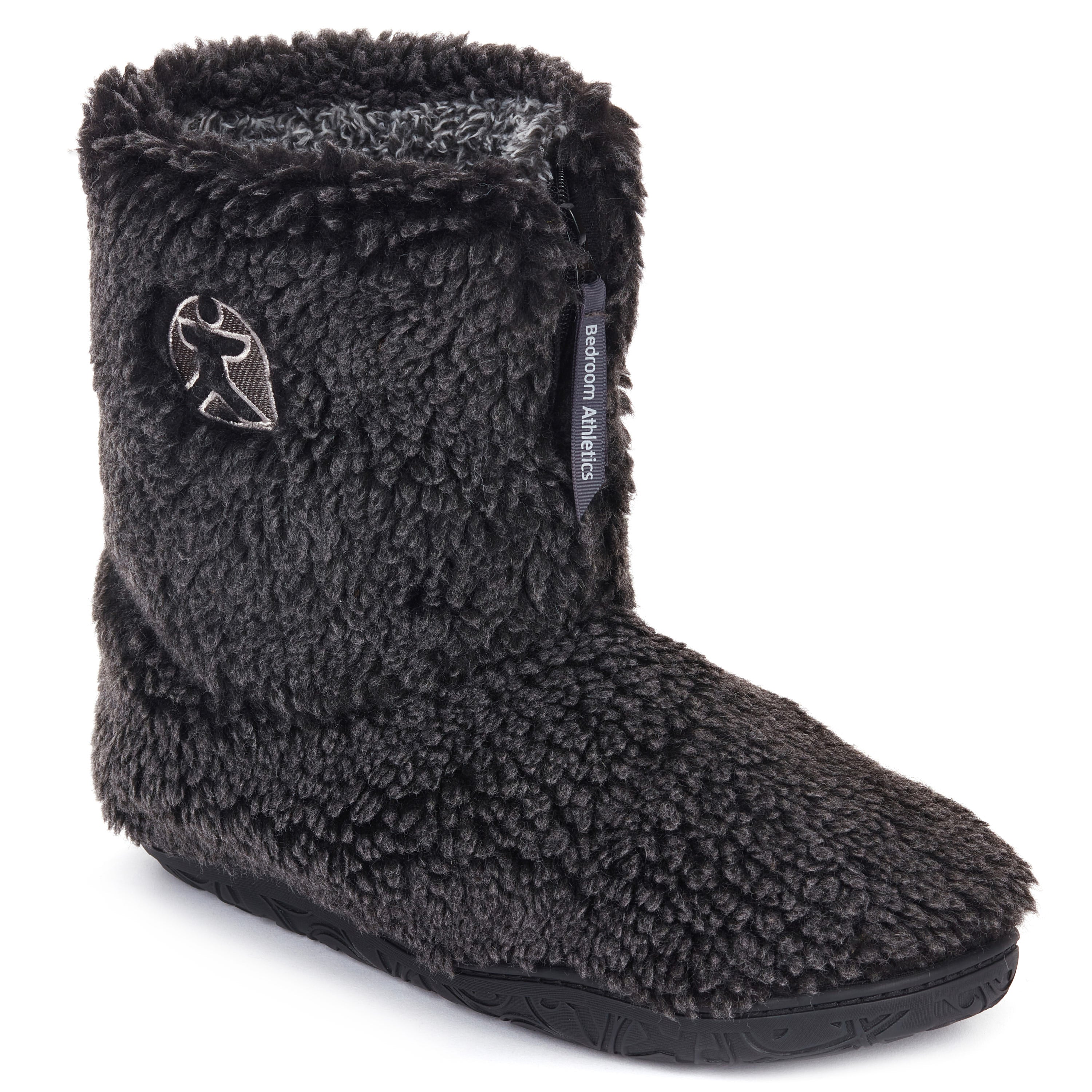Gosling - Snow Tipped Sherpa Men's Slipper Boot - Washed Black