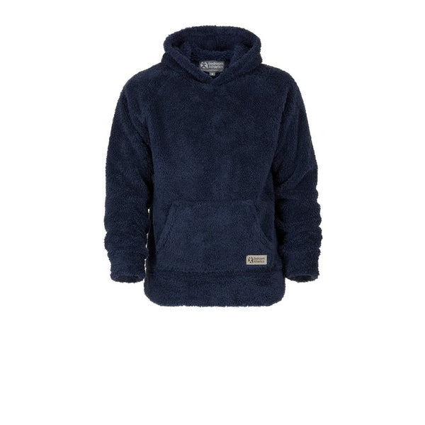 Charlie Men's Bear Fleece Hooded Top Navy Bedroom Athletics
