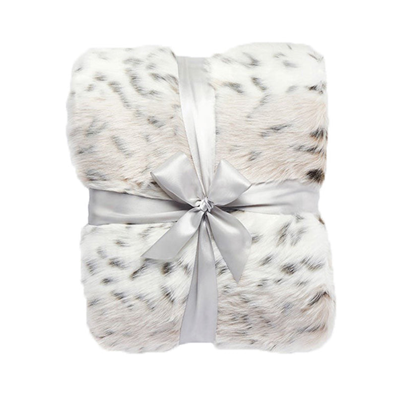 The Garland Luxury Faux Fur Throw in White and Brown Leopard print is luxuriously soft with a long pile faux fur making it the perfect cover for those long winter nights. Bedroom Athletics offers a wide range of premium quality slippers, slip on boots and loungewear.